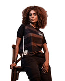 Camisa Feminina Diamante Negro