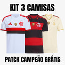 Kit Flamengo 2026 + Patch Campeão Libertadores Grátis - PRÉ-VENDA